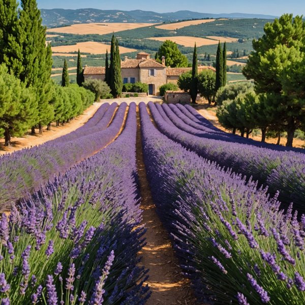 Où trouver une location de vacances en Provence avec des ateliers de distillation de lavande et des randonnées guidées?